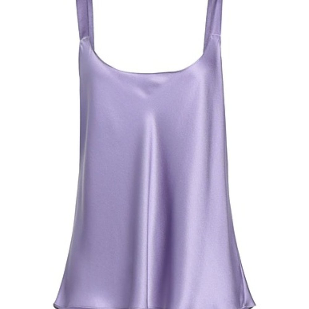 NWOT Vince 100% Silk Purple Camisole Top